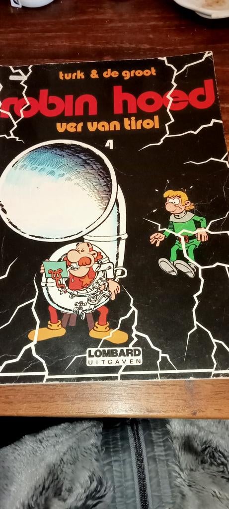 Robin Hoed - Ver van Tirol, Gelezen, Eén stripboek, Ophalen of Verzenden, Turk & de Groot