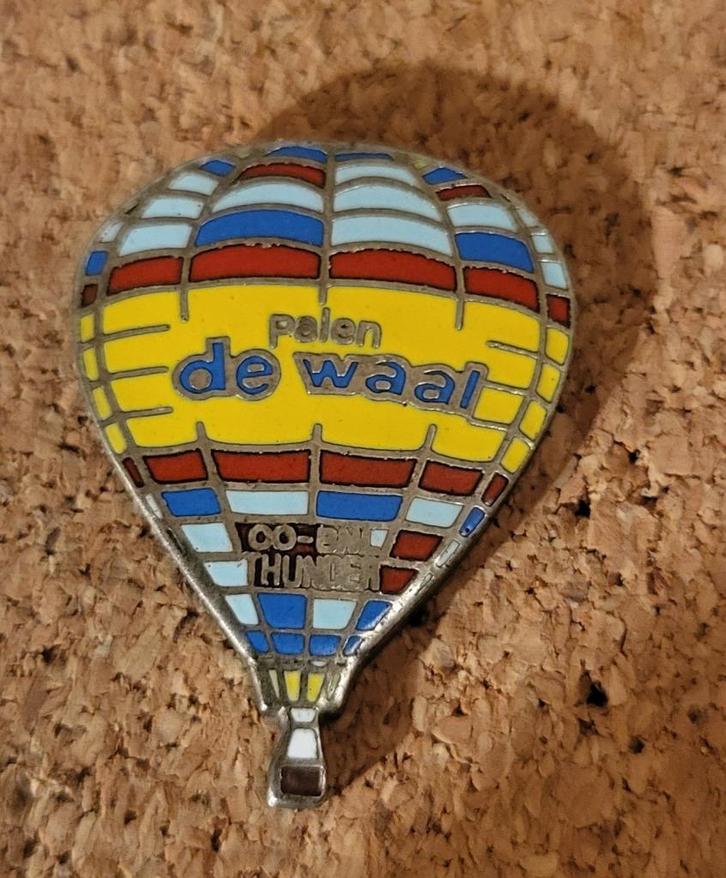 Ballonpin de Waal, Verzamelen, Speldjes, Pins en Buttons, Overige onderwerpen, Ophalen of Verzenden