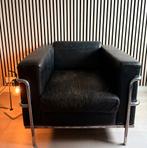 2x Le Corbusier LC2 Fauteuil - Iconisch Design Replica, Huis en Inrichting, Ophalen, Gebruikt, Leer, 75 tot 100 cm