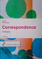 Correspondentie - Tobi Ringeling, Zo goed als nieuw, HBO, Ophalen of Verzenden, Alpha