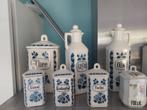 Vintage Kruidenpotten Set, Antiek en Kunst, Ophalen of Verzenden
