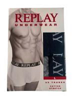 Replay Heren Boxers – 2 stuks (Maat L), Kleding | Heren, Ondergoed, Trerè Innovation S.r.l. Unipersonale, Ophalen of Verzenden