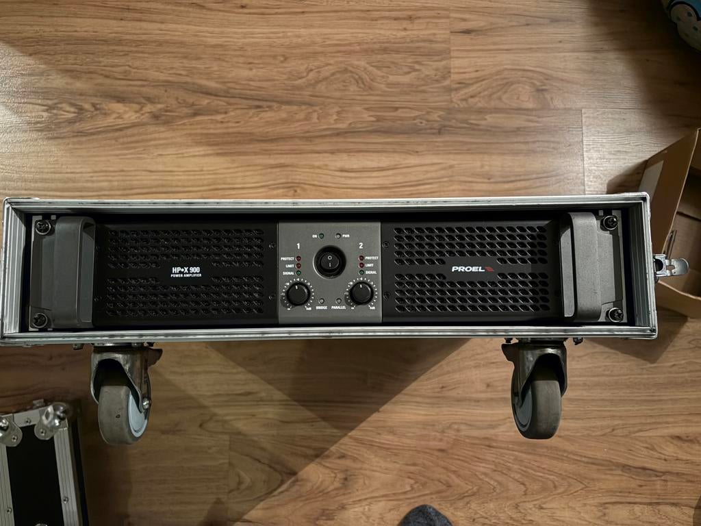 Proel HPX 900 versterker, Muziek en Instrumenten, Versterkers | Keyboard, Monitor en PA, Zo goed als nieuw, Minder dan 500 watt