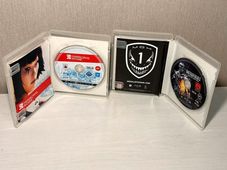 Mirror's Edge & Battlefield 3 - PS3, Spelcomputers en Games, Games | Sony PlayStation 3, Gebruikt, Avontuur en Actie, 1 speler