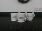 Riviera Maison Caffe Latte mokken 8 stuks, Huis en Inrichting, Ophalen, Zo goed als nieuw, Overige stijlen, Kop(pen) en/of Schotel(s)