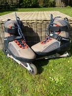 Bauer skeelers Maat 46 inclusief Bauer bescherming, Bauer, Inline skates 4 wielen, Heren, Zo goed als nieuw