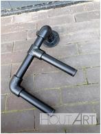 WCRolhouder steigerbuis dubbel zwart, Zwart, Overige typen, Info@hout-art.nl, Nieuw