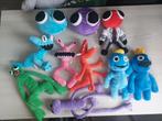 10 Roblox Rainbow Friends knuffels, Ophalen of Verzenden, Zo goed als nieuw, Overige typen