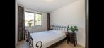 Robuust bronskleurig metalen bed 160x200 + lattenbodems, Huis en Inrichting, Slaapkamer | Bedden, Ophalen, Bruin, Tweepersoons