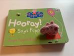 Peppa Pig harde kaft boek vingerpoppetje, Verzenden, Zo goed als nieuw