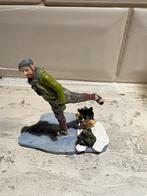 Luville schaatser Thijs kerstdorp, Diversen, Kerst, Ophalen of Verzenden, Zo goed als nieuw