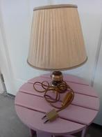 Vintage schemerlamp, Huis en Inrichting, Lampen | Lampenkappen, Ophalen, Gebruikt, Rond