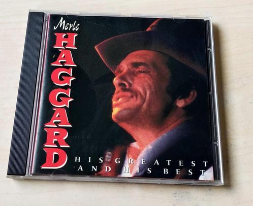 Merle Haggard - His Greatest and His Best CD 1985, Cd's en Dvd's, Cd's | Country en Western, Gebruikt, Ophalen of Verzenden