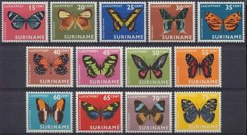 Suriname Luchtpost 47/59 postfris Vlinders 1972 beschikbaar voor biedingen