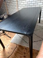 Zuiver Storm design Eettafel zwart essen 90x180, Ophalen, 50 tot 100 cm, Zo goed als nieuw, Vijf personen of meer