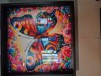 Gemaakte diamond painting met lijst 50x50, Antiek en Kunst, Ophalen