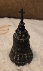 Antieke bronzen bel 1900 Frans met reliëf van 12 apostelen, Ophalen of Verzenden