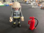 Playmobil brandweerman met blusser., Ophalen of Verzenden, Zo goed als nieuw