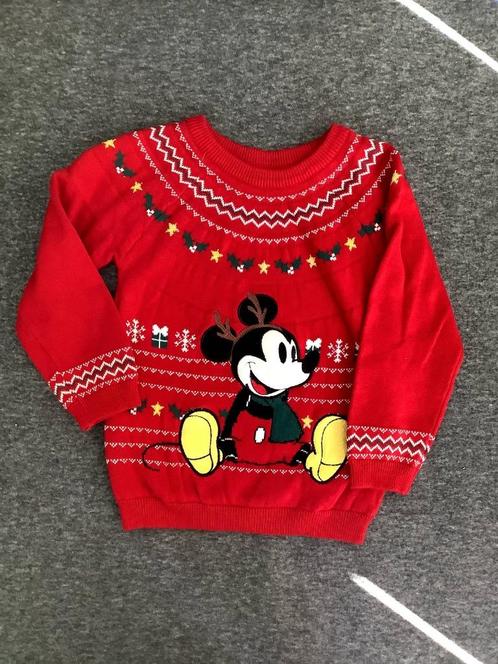 Kerst trui Mickey Mouse MAAT 98, Kinderen en Baby's, Kinderkleding | Maat 98, Nieuw, Jongen, Trui of Vest, Ophalen