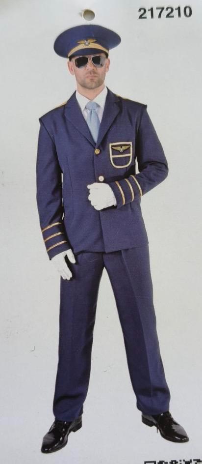 Carnavals kleding piloten en stuwardessen thema., Hobby en Vrije tijd, Feestartikelen, Gebruikt, Feestartikel, Carnaval, Ophalen