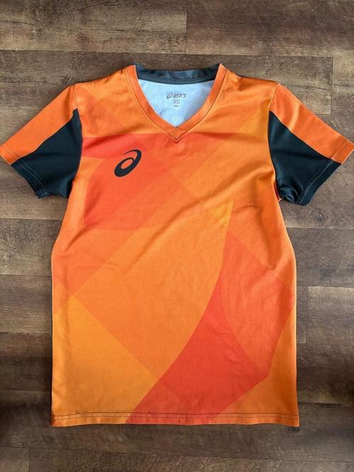 Shirt maat XS Asics Zevenheuvelenloop 2014 atletiek, Sport en Fitness, Loopsport en Atletiek, Gebruikt, Kleding, Hardlopen, Asics