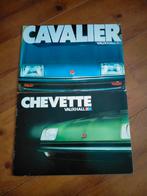 Vauxhall Chevette 1979 & Cavalier 1978 Folder, Ophalen of Verzenden, Gelezen, Opel, Onbekend