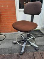 Kantoor stoel, Huis en Inrichting, Bureaustoelen, Ophalen, Gebruikt, Bruin, Bureaustoel