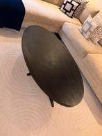 Salontafel mangohout zwart, Huis en Inrichting, Tafels | Salontafels, Ophalen, 100 tot 150 cm, 50 tot 75 cm, Zo goed als nieuw