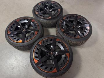 19” Cupra Leon velgen met Continental winterbanden 235 35 19 beschikbaar voor biedingen