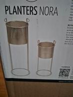 Goude planten bakken nieuw, Tuin en Terras, Bloembakken en Plantenbakken, Ophalen, Minder dan 30 cm, Rond, Nieuw