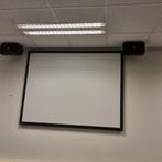 projectiescherm Beamerbord voetbalscherm 170 x 130 cm, Audio, Tv en Foto, Projectieschermen, Ophalen, Refurbished