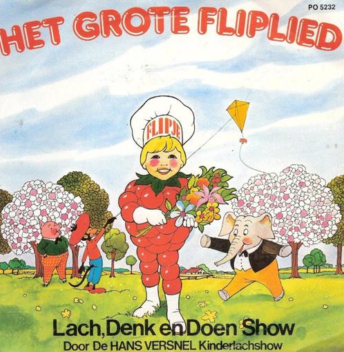 Hans Versnel Lach Denk en Doen Show - Grote Fliplied -FLIPJE, Verzamelen, Stripfiguren, Gebruikt, Beeldje of Figuurtje, Olivier B, Bommel en Tom Poes