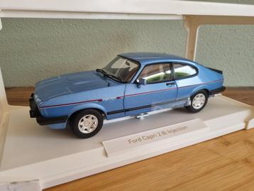 Uitverkoop!! Norev Ford Capri MK3 2.8i RHD Paris Blue 1:18 beschikbaar voor biedingen