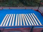 Bed latten voor latten bodem, Huis en Inrichting, Slaapkamer | Bedden, Eenpersoons, Bruin, Zo goed als nieuw, Hout