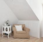 EKTORP Fauteuil beige zand ZGAN, 125 tot 150 cm, Ophalen of Verzenden, Zo goed als nieuw, 75 tot 100 cm