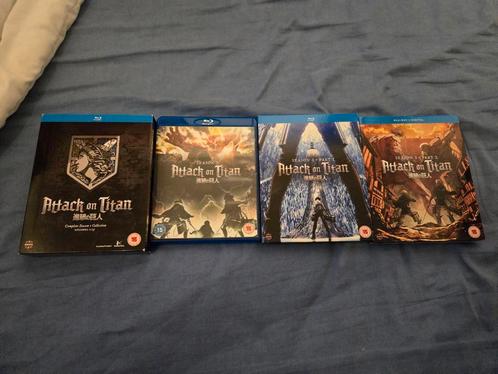 Attack on titan season 1-3, Cd's en Dvd's, Blu-ray, Zo goed als nieuw, Tekenfilms en Animatie, Boxset, Ophalen of Verzenden