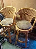 Rotan Manou barkrukken, draaibaar, Ophalen, Draaibaar, Gebruikt, Hout