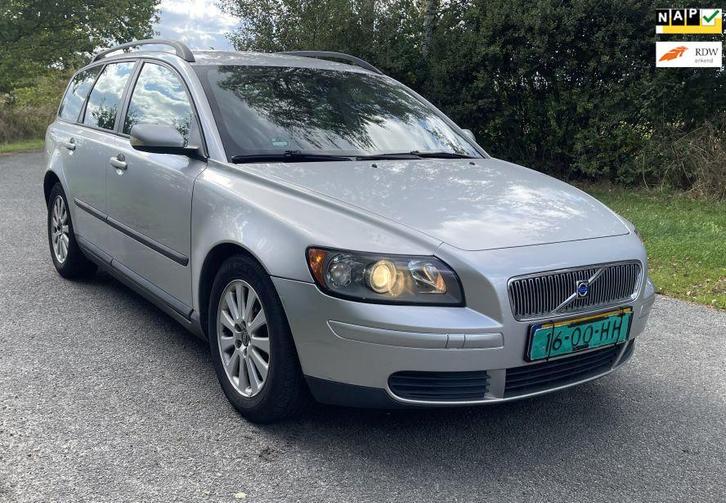 Volvo V50 2.4 Automaat Nieuwe APK inruil is mogelijk, Auto's, Volvo, Bedrijf, Te koop, V50, ABS, Airbags, Airconditioning, Boordcomputer