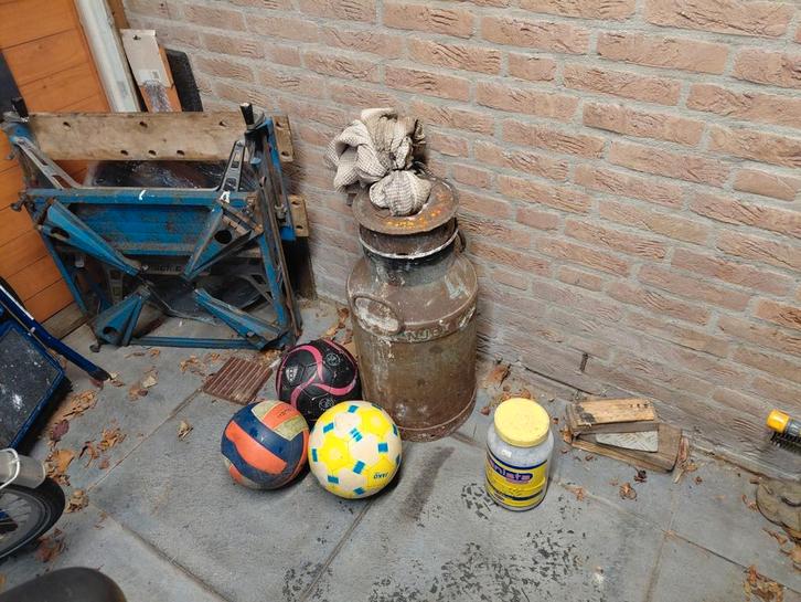 Complete goede carbid melk bus, knal klaar, Hobby en Vrije tijd, Overige Hobby en Vrije tijd, Gebruikt, Ophalen