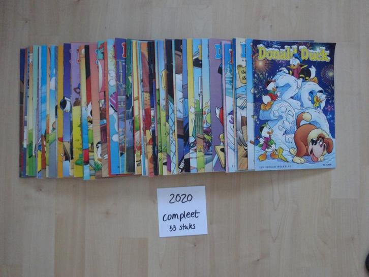 Donald Duck jaargang 2020 – compleet 53 st, Boeken, Stripboeken, Zo goed als nieuw, Complete serie of reeks, Ophalen of Verzenden