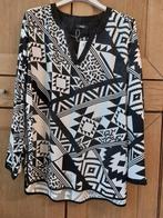 Tuniek Frapp, Kleding | Dames, Blouses en Tunieken, Frapp, Zwart, Maat 46/48 (XL) of groter, Nieuw