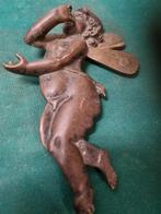 engel brons vintage, Huis en Inrichting, Woonaccessoires | Wanddecoraties, Ophalen of Verzenden, 'T Olde Gre-j, Info@toldegrej.nl