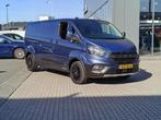 Ford Transit Custom 300 2.0 TDCI L2H1 Trail - BPM VRIJ I LED, Auto's, Voorwielaandrijving, Euro 6, 4 cilinders, Blauw