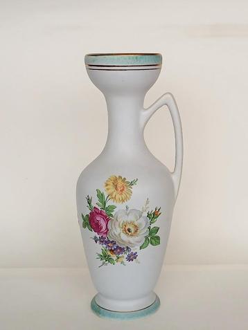 Vaas Flora Gouda Plateel Carla Vintage 1950’s beschikbaar voor biedingen