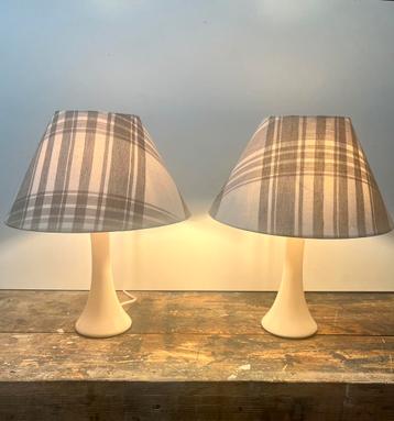Set vintage keramiek spage age tafelampen  beschikbaar voor biedingen