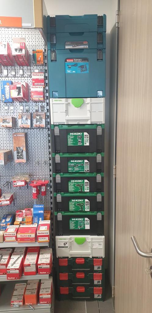 Nieuwe koffers/systainers te koop, Doe-het-zelf en Verbouw, Gereedschapskisten, Nieuw, Ophalen of Verzenden