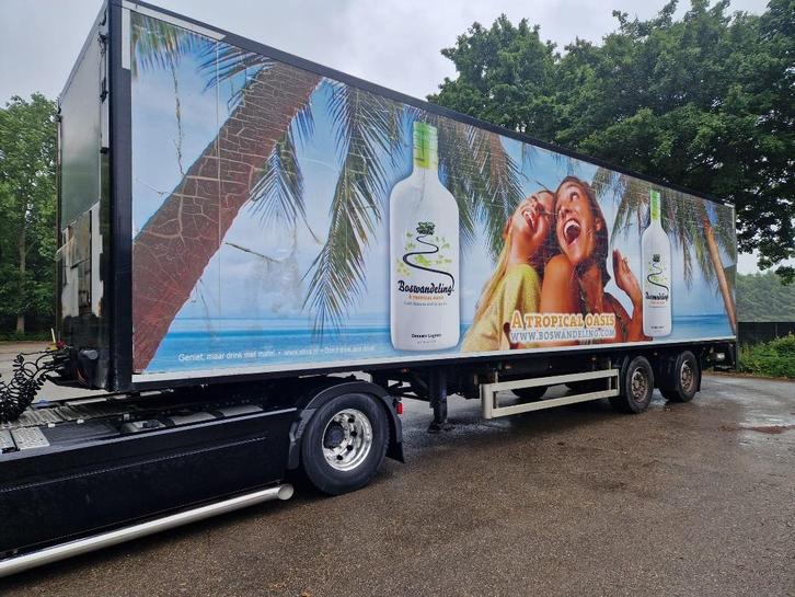 2x ex bloemen trailer LANDBOUW, Zakelijke goederen, Agrarisch | Werktuigen, Akkerbouw, Bollenteelt, Boomteelt, Fruitteelt, Glastuinbouw