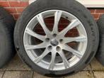 Originele 17 inch Audi velgen op zomerbanden, Auto-onderdelen, Banden en Velgen, 17 inch, Velg(en), Personenwagen, Ophalen of Verzenden