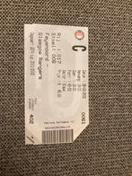 DAGKAART FEYENOORD-GLASGOW RANGES 01-02 UEFA CUP, Verzamelen, Verzenden, Zo goed als nieuw, Feyenoord, Overige typen