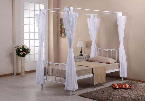 Amore Hemelbed 1-persoons Wit, Kinderen en Baby's, Kinderkamer | Bedden